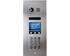 Vulcan Touchscreen and Keypad Apartment Video Door Entry System Bespoke