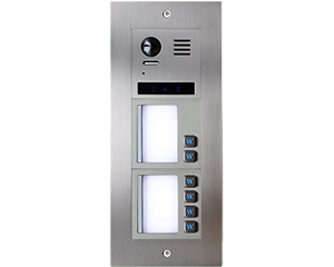 6-Apartment Vulcan Direct Call Video Door Entry System Bespoke