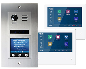 2-Flats Vulcan Touchscreen Video Door Entry System Mobile App