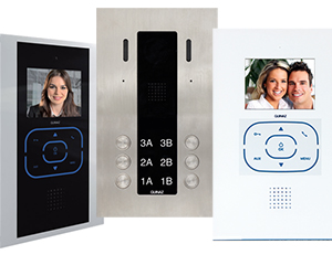 Guinaz Alea and Tactile 6-Flat Video Door Entry System