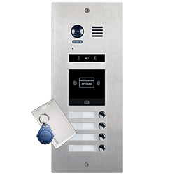 2-Easy DMR21 4-Button Apartment Door Station Proximity Reader