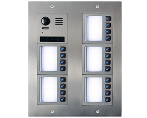 20-Apartment Vulcan Direct Call Video Door Entry System Bespoke
