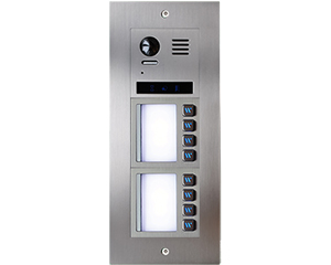 8-Apartment Vulcan Direct Call Video Door Entry System Bespoke