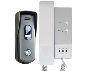 2-Easy 1-Audio Handsets with Surface Slim Doorbell