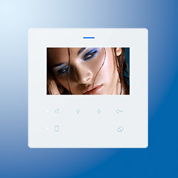 2-Easy DF4 White Video Monitor 4-inches